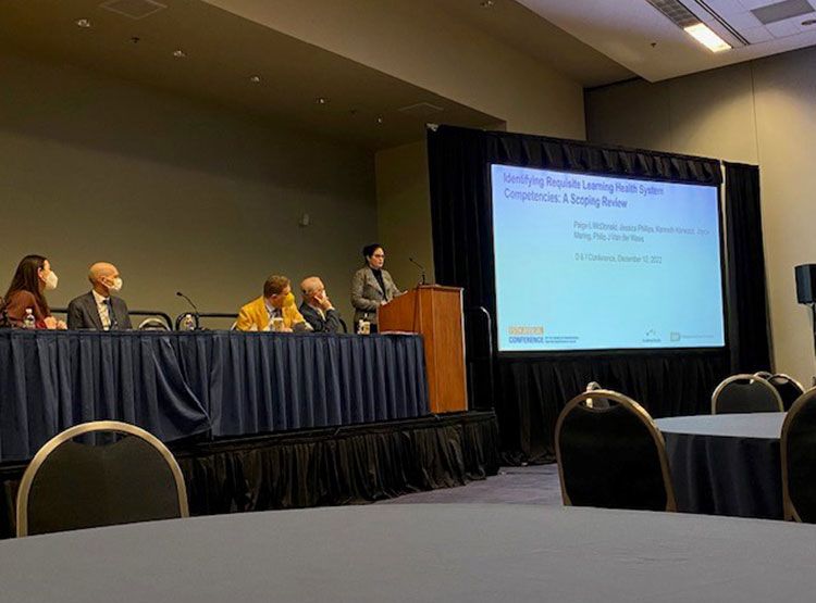 The D&I 2022 Panel Discussion stage